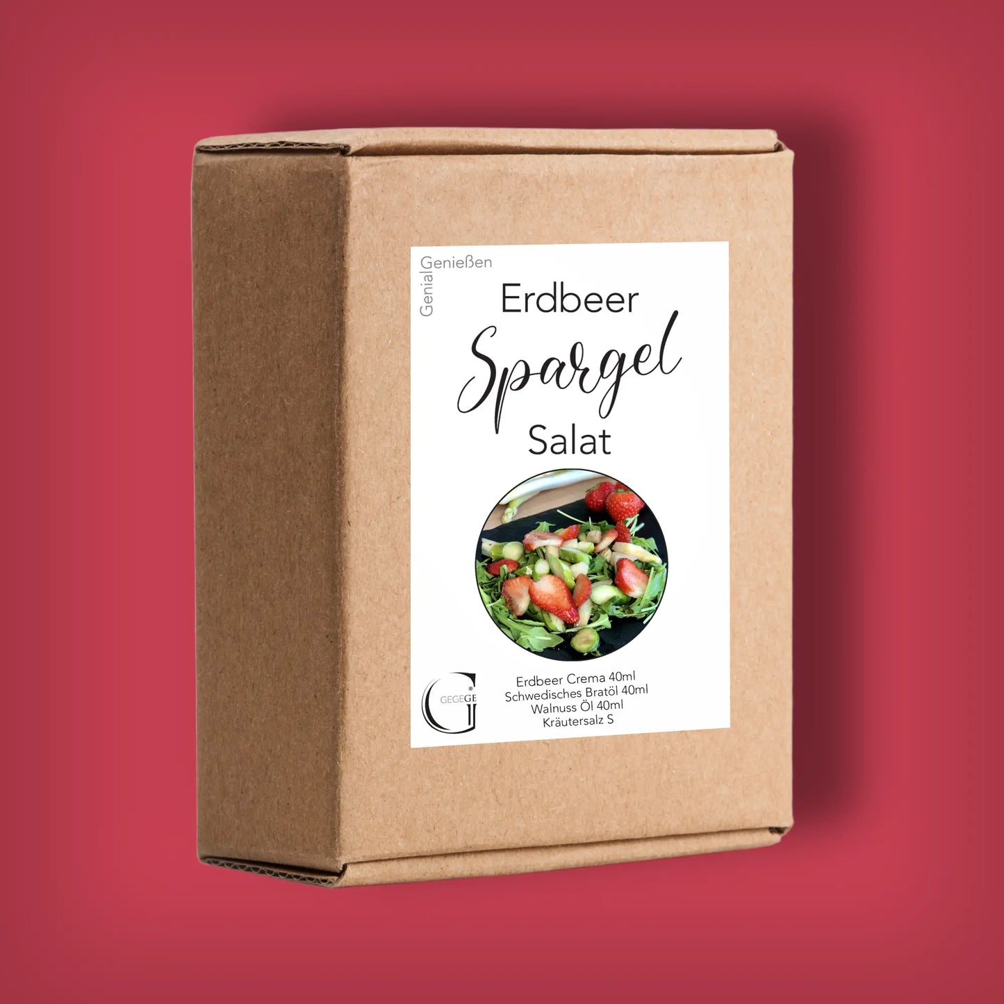 Erdbeer-Spargel Genussbox – Frühlingssalat
