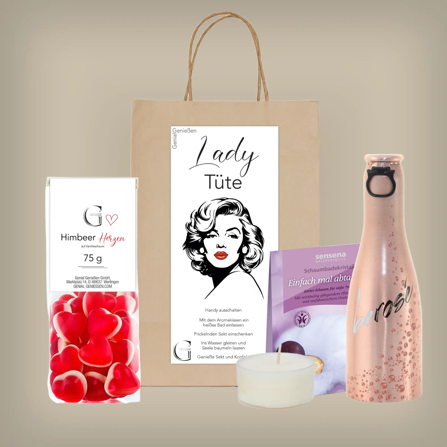 Lady gift bag