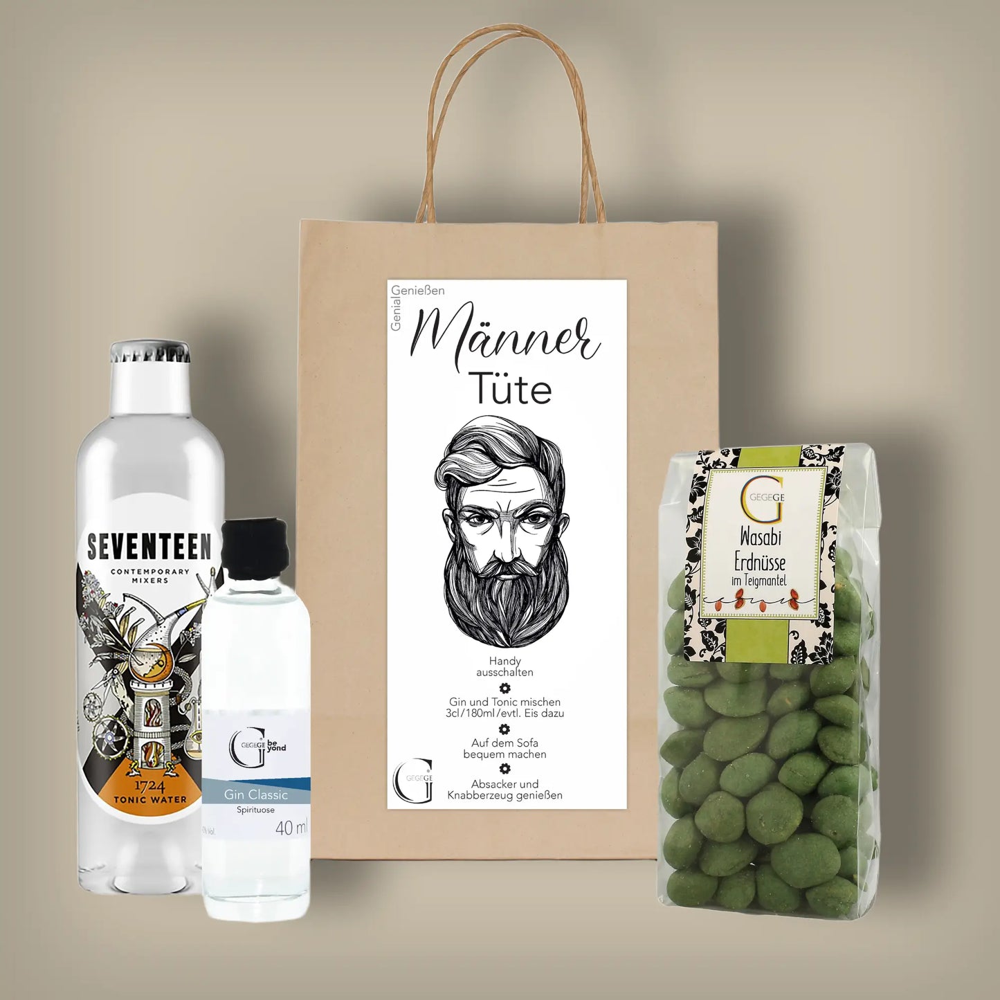 Männer Tüte – Gin Tonic Geschenk
