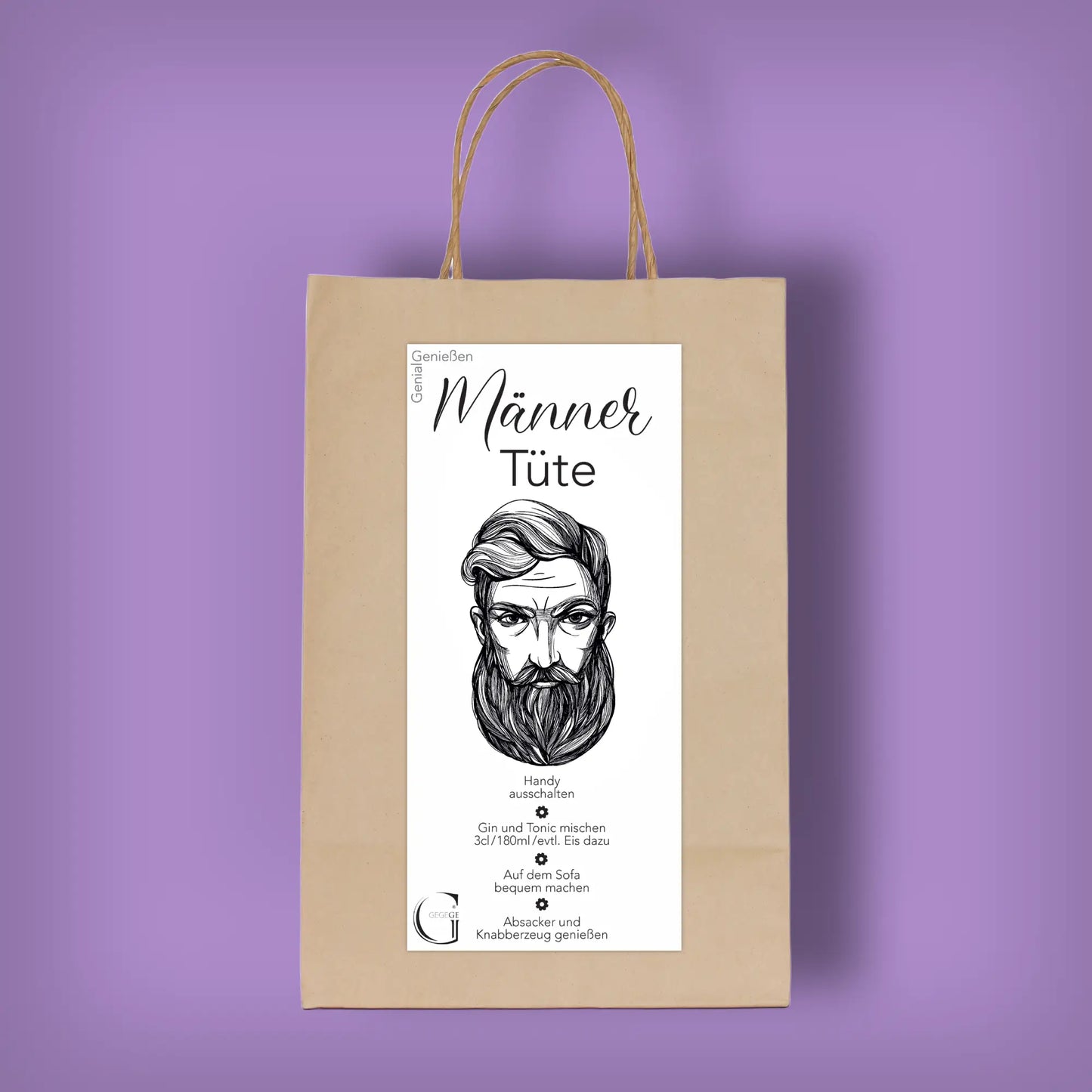 Männer Tüte – Gin Tonic Geschenk