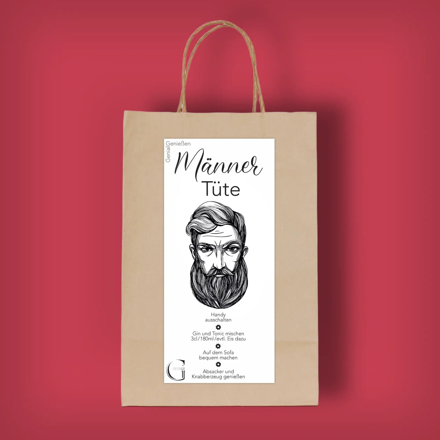 Männer Tüte – Gin Tonic Geschenk
