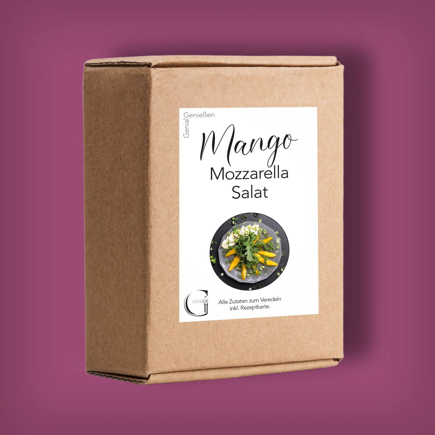 Mango Mozzarella Salat – Box